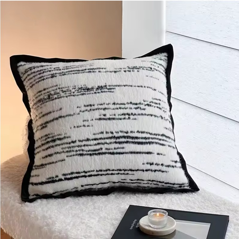 Luxury Leopard Print Faux Fur Pillow – Soft & Fluffy Cushion for Sofa or Bed - Image 4