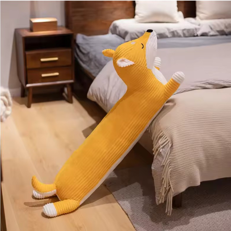 110cm Cute Animal Body Pillow – Soft Plush for Bed & Sofa - Image 5