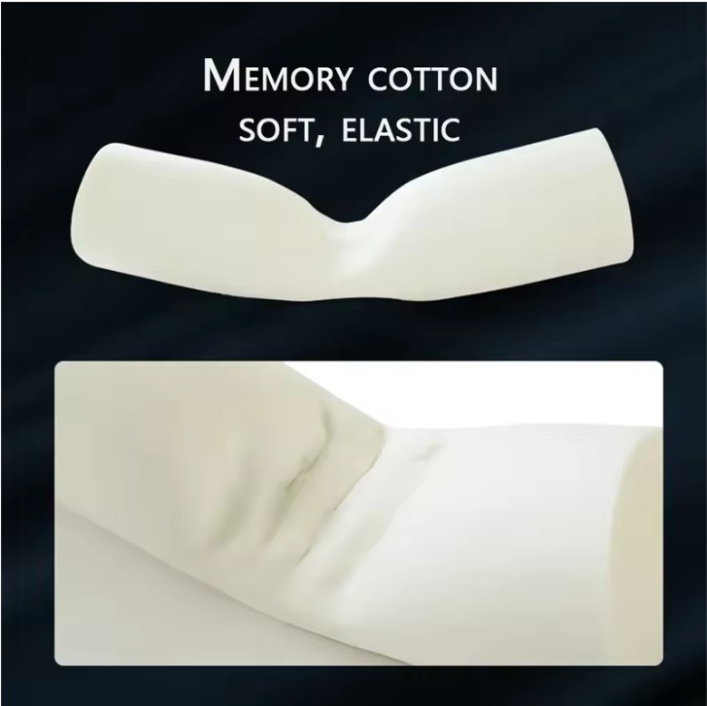 Round Memory Foam Pillow – Slow Rebound, Soft Support for Neck, Waist & Legs - Image 4