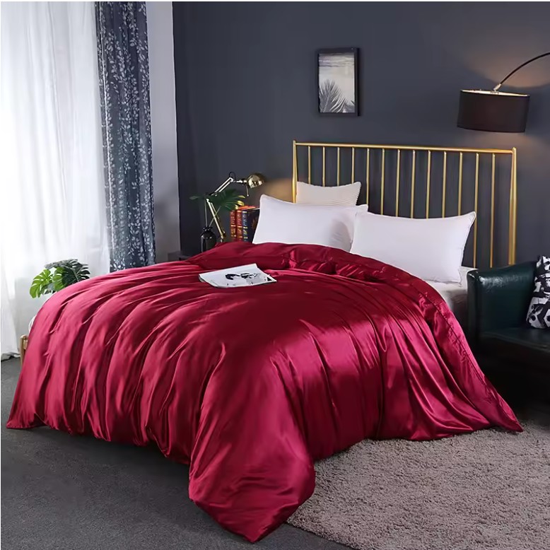 Mulberry Silk Duvet Cover – Luxury Queen Size, Skin-Beautifying & Stain-Resistant - Image 4