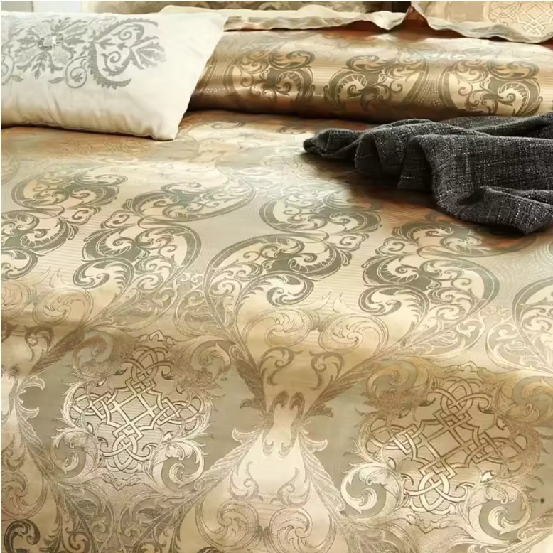 Luxury Jacquard Bedding Set – King Size 220x240cm - Image 2